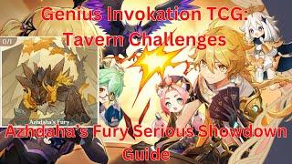 Genius Invokation TCG: Tavern Challenges: Azhdaha’s Fury Serious Showdown Guide【Genshin Impact 4.3】