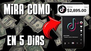 Cómo MONETIZAR TIK TOK subiendo videos en Latinoamérica Sin ser famoso