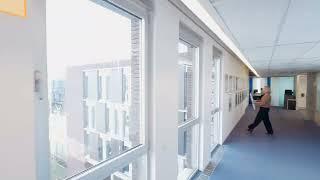 High-speed drone flight in ICsense offices Leuven