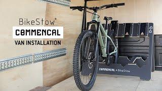 COMMENCAL X BikeStow - Van installation