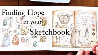 Finding Hope In Your Sketchbook ️