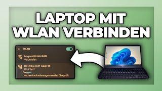 Laptop mit WLAN verbinden - Internet einrichten Tutorial