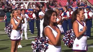 Drake Milligan Singing The National Anthem At A Football Game In Dallas TX @DrakeMilliganMusic