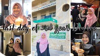 [VLOG] FINALLY WELCOMING FINAL YEAR DEGREE!!! | Yarmouk University