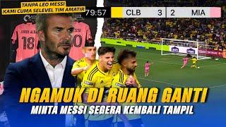 Semua Mengakui Kehebatan Messi!! Curhat Beckham Intermiami Kesulitan Tanpa Leo Messi Dilapangan 