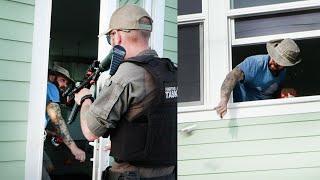 Don't hurt me I'm just breaking and entering