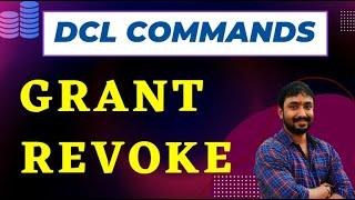 DCL Commands in SQL | Grant and Revoke in SQL