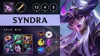 Syndra Mid vs Lucian: Legendary - KR Grandmaster Patch 14.16