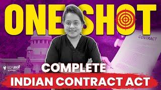 Indian Contract Act One Shot Revision | Complete Indian Contract Act 1872