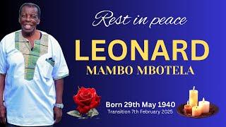 BREAKING NEW: RIP Leonard Mambo Mbotela A legendary Voice in Kenyan  Broadcasting