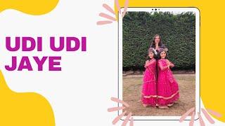 Easy Navratri dance in Bollywood song | Udi udi jaye | TishaTashi | Mother Daughters Dance