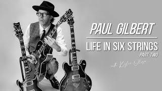 PART 2: PAUL GILBERT SHOWS US HIS GUITAR COLLECTION AND TALKS ABOUT THE TIME HE MET RANDY RHOADS