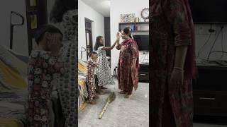 Sister's bonding & support #funny #minivlog #sansheka #comedy #shortvideo #nilakuttychannel #mini