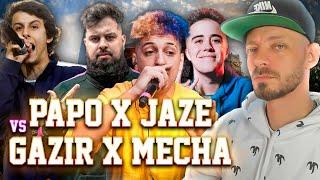 DTOKE REACCIONA A PAPO Y JAZE VS MECHA Y GAZIR | God Level 2022