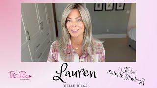 LAUREN by Belle Tress in Shaken Oatmilk Blonde-R | Wig Review | WigsByPattisPearls.com