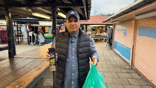 Visiting Dewsbury Market | We received lots of gifts 