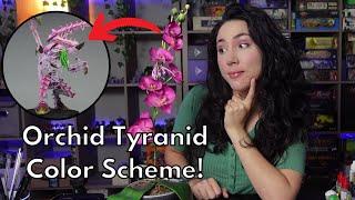 Orchid Mantis-inspired Tyranid Army Color Scheme - Backvlog 10