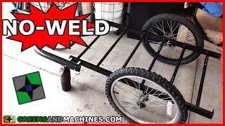 Quick & Easy No-Weld Bicycle Trailer Build