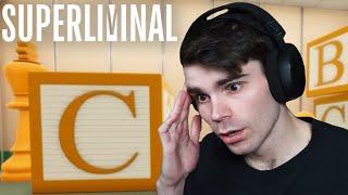 A Puzzle Game Where PERSPECTIVE MATTERS!!! | Superliminal Full Game