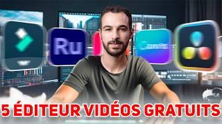 TOP 5 Meilleurs Logiciels de Montage Vidéo IA Gratuits