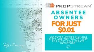 Real Estate Investors: How to Pull an Absentee Owner Equity List via PropStream