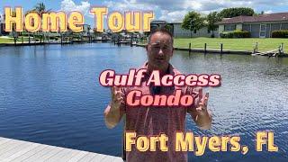 Fort Myers, FL Gulf Access Condo For Sale!