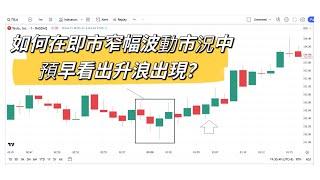 即市窄幅波動市況中｜如何預早看到升浪出現｜短炒教學｜Trading View內置指標｜麥振威