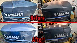 Restoring FADED Outboard Paint WITHOUT Re-Painting