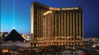 Walking through Mandalay Bay Resort in Las Vegas. 2022