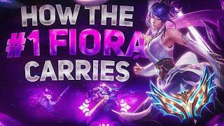 HOW TO SOLO CARRY GAMES ON FIORA IN CHALLENGER