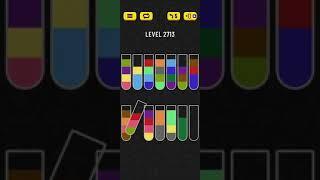 Water sort puzzle level 2713