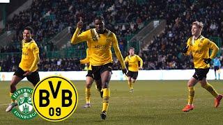 BVB-U19: Rijkhoff! Blank! Achtelfinale! | Hibernian FC - BVB 1:2 | Highlights