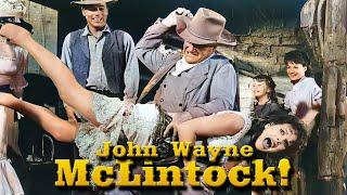 McLintock! (1963) John Wayne, Maureen O'Hara Comedy Western