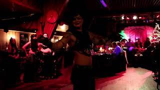 Julia Anoush - Fusion Bellydance - Tanzwut - Tavernenabend Thorheim Dezember 2022