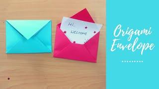 How To Make Envelope With Paper Without Glue | DIY | Paper Crafts | Origami Envelope