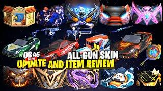 OB46 ALL LEGENDARY WEAPONS REVIEW | OB46 WEAPON SKINS REVIEW | OB46 ALL GUN SKINS REVIEW PART 2