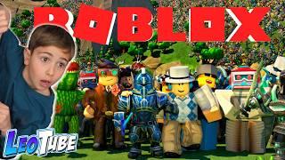 Los Juegos RAROS de Roblox LeoTube