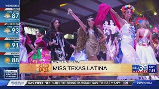 Miss Texas Latina 2022 CW39 Sharron Melton for Hispanic Heritage Month