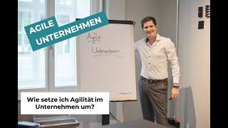 Agilität in Unternehmen - so geht die agile Organisation