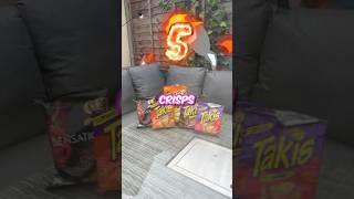 The world’s spiciest crisps challenge