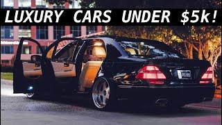 13 Great Luxury Cars For Less Than $5k!!