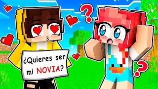 Mi FAN LOCO me DECLARA su AMOR  en Minecraft 