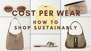 Cost per Wear Simply Explained: How to Shop Sustainably