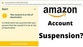 Amazon Account Under Review for Suspension