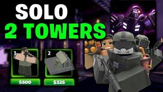 Solo Chapter 2 with 2 Towers - Tower Defense X