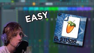 EASY recording template in FL Studio!