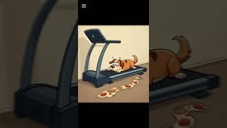 Lazy dog story#dog#cartoon#subscribe#aiimages #kids