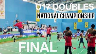 FINAL | U17 DOUBLES NATIONAL CHAMPIONSHIP TN | BJORN/AATHISH V/SBALA/PRANIT