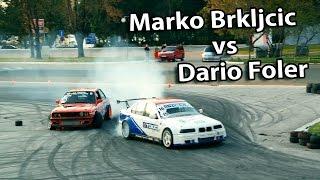 Drift Race Belgrade 2014 Marko Brkljačić vs Dario Foler