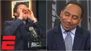 Will Cain can't stop mocking Stephen A. after Cowboys' win vs. Saints | ESPN Voices